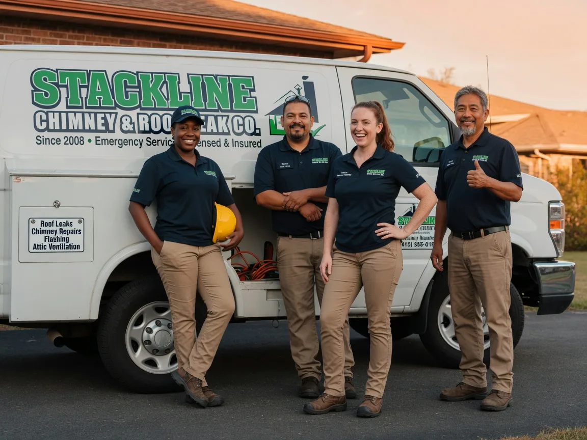 Chimney flashing repair company in Dumont, MN
